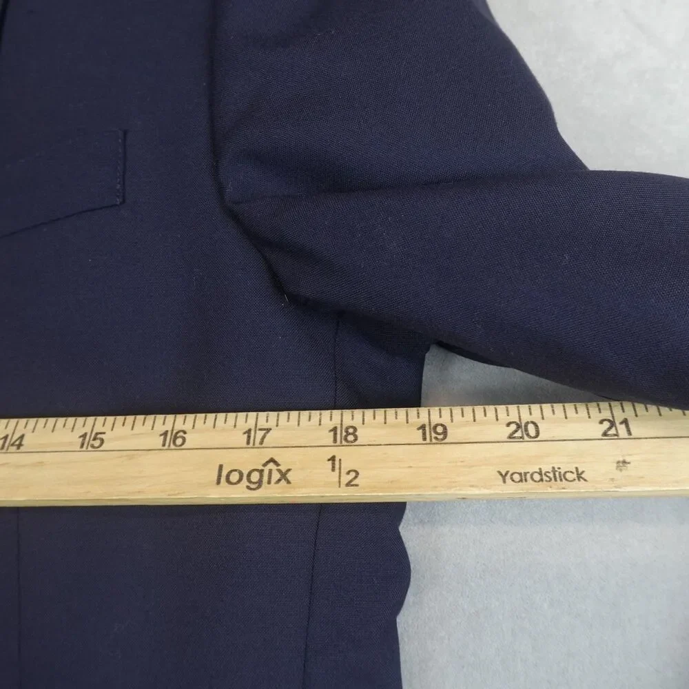 J Crew Ludlow Blazer 38R Slim Loro Piana Super 120s Merino Wool Navy Sport Coat